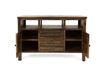 Artisans Media Console in Oak, 50 Inch