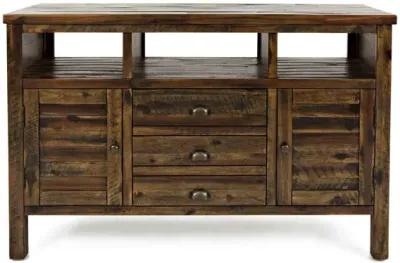 Artisans Media Console in Oak, 50 Inch