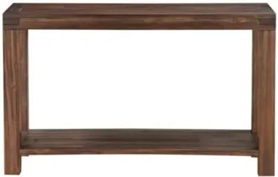 Meadow Console Table in Brick Brown