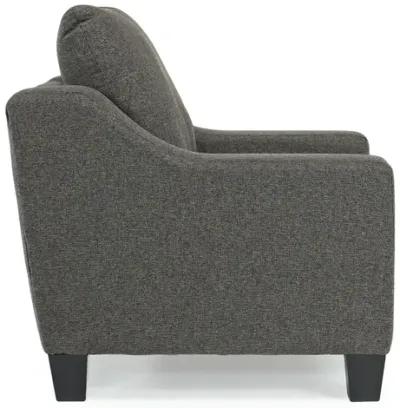 Lucy Chair in Splash Charcoal