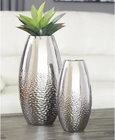 Dinesh Ceramic Vases, Set of 2