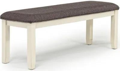 Miami Dining Bench in White