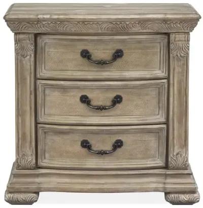 Durango 3 Drawer Nightstand in Fawn