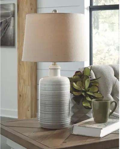 Marnina Table Lamp in Taupe