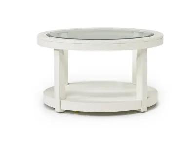 Urban Round Coffee Table in White