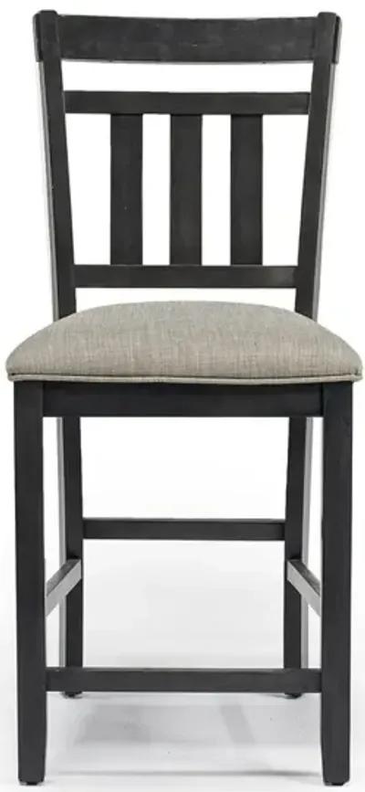 Miami Counter Height Stool in Gray