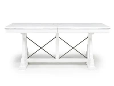 Bay Creek Extendable Dining Table in Chalk White