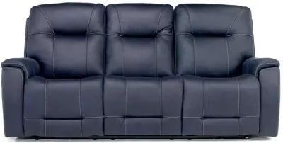 Kingston 3 Power Sofa in Ocean Blue