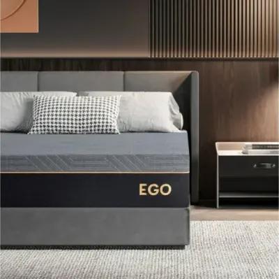 Mlily 12 Inch Ego Black Medium Mattress, Full