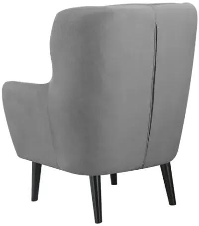 Lucy Accent Chair in Gray