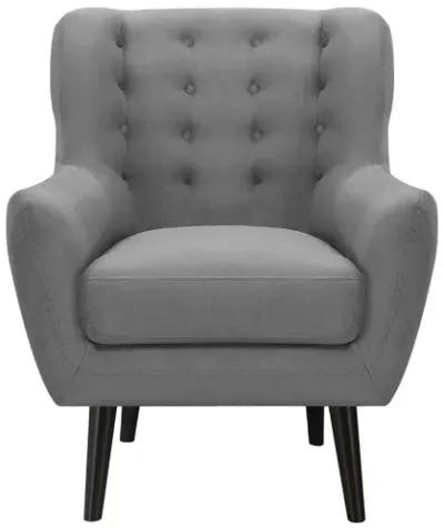 Lucy Accent Chair in Gray