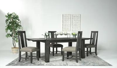 Meadow Extendable Dining Table & 4 Chairs in Gray