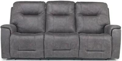 Kingston 3 Power Sofa in Steel Gray