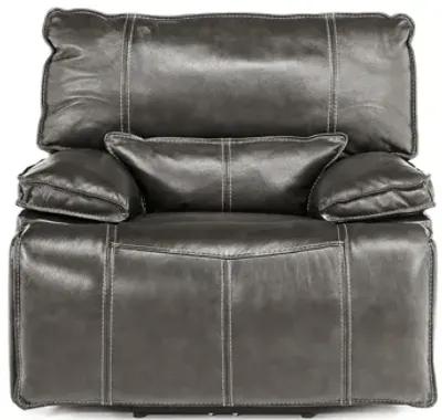 Sofia 3 Power Recliner in Gray Leather