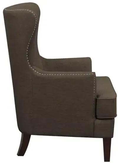 Avery Accent Chair in Chocolate