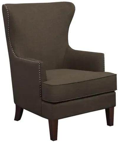 Avery Accent Chair in Chocolate