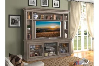 Sundance 4 Piece Entertainment Center in Brown, 92 Inch