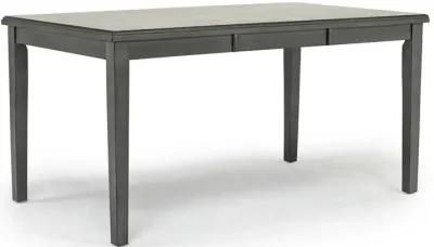 Gia Dining Table, 4 Chairs & Bench in Gray