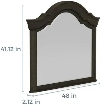 Bellamy Mirror in Charcoal