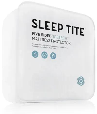 Malouf Sleeptite Ice Mattress Pad in White, Set of 2, Split CA King