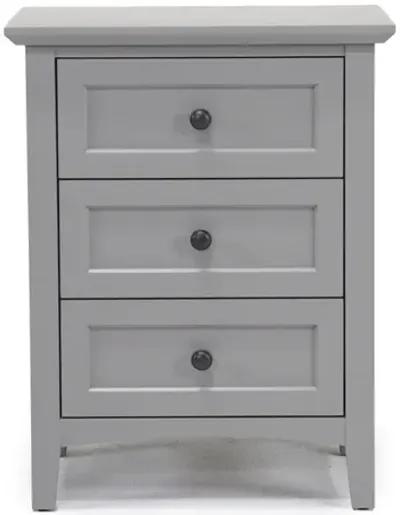 Grace Nightstand in Elephant Gray