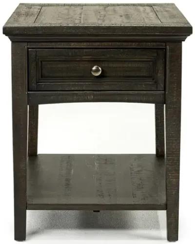 Bay Creek End Table in Graphite, Rectangle