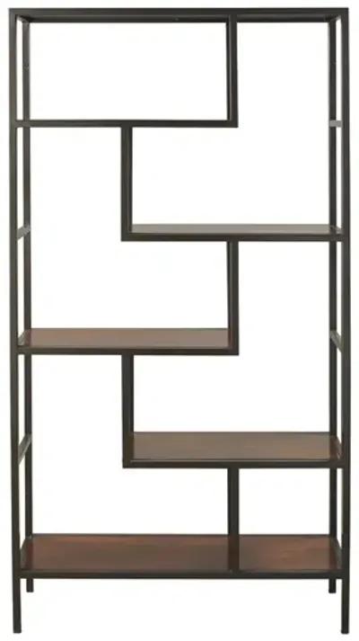 Frankwell Tall Bookcase in Brown