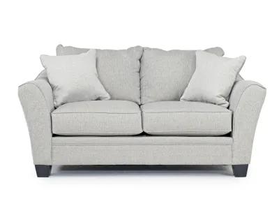 Brazil Loveseat in Dano Cinder, Gel