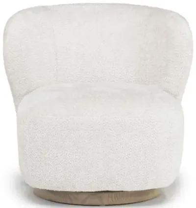 Sandra Swivel Chair in Utopia Sand