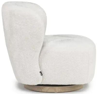 Sandra Swivel Chair in Utopia Sand