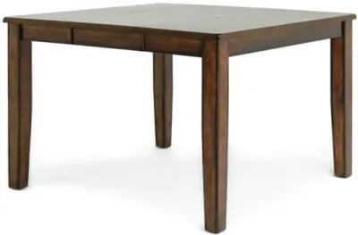 Napa Counter Height Extendable Dining Table & 6 Stools in Brown