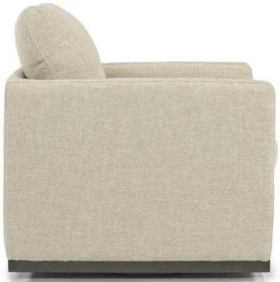 Flax Swivel Chair in Linen