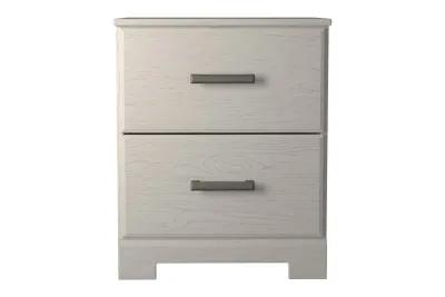 Stelsie Nightstand in White