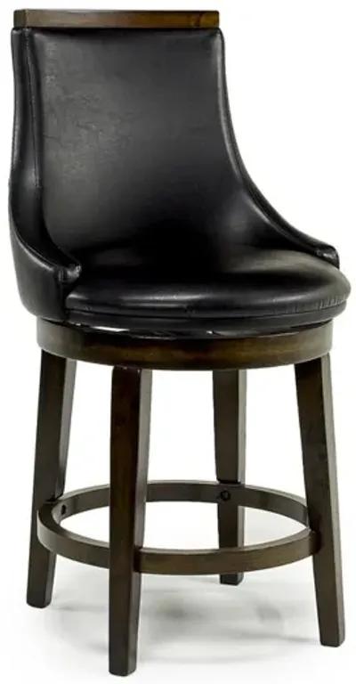 New Haven Counter Height Stool in Brown