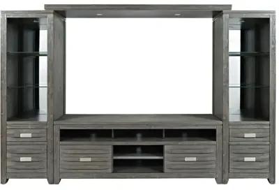 Altamonte 4 Piece Entertainment Center in Gray, 60 Inch