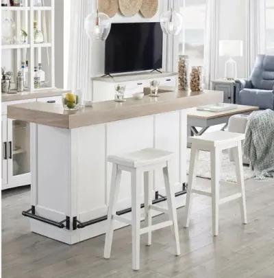 Americana Bar Height Dining Table in Cotton