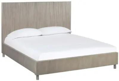 Argento Panel Bed in Misty Gray, CA King