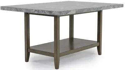 Brighton Dining Table & 6 Chairs in Gray