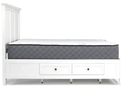 Grace Storage Bed in Snowfall, Queen