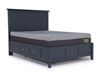 Grace Storage Bed in Blueberry, Full