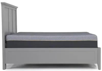 Grace Panel Bed in Elephant Gray, Full