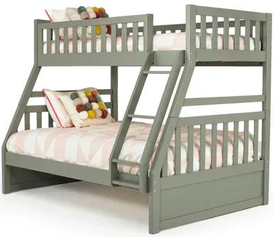 Hayden Bunk Bed in Gray, Twin/Full