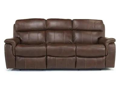 Ranger Reclining Sofa & Loveseat in Brown Leather