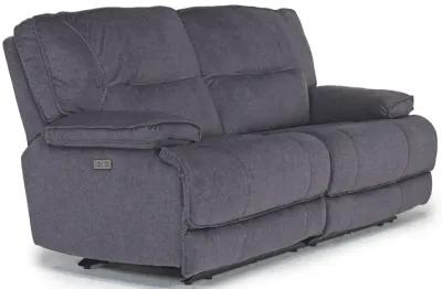 Retreat Power Loveseat in Charcoal