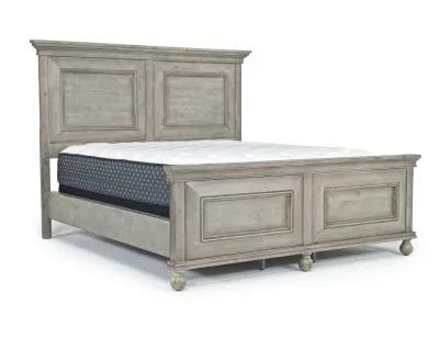 Summer House Panel Bed, Dresser & Mirror in Fieldstone, Eastern King