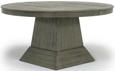 Vesper Oval Extendable Dining Table in Smoky Oak