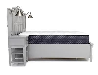 Willowbrook Upholstered Wall Bed in Pebble, CA King