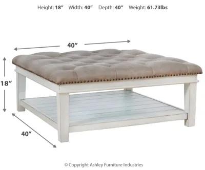 Kanwyn Upholstered Ottoman Coffee Table