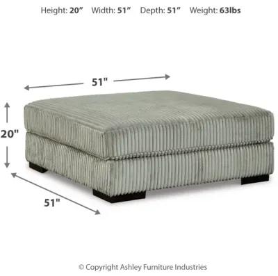 Lindyn Oversized Accent Ottoman