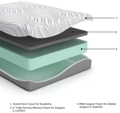 12" Essentials Memory Foam King Mattress